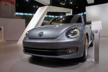 2016 beetle at Chicago Auto Show. (Xiumei Dong/MEDILL)